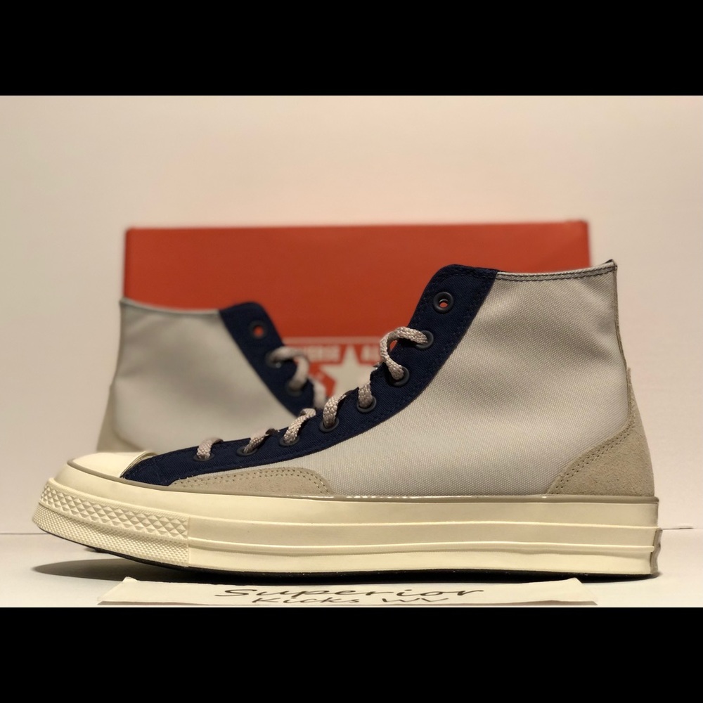 Converse Chuck 70 Court Hi “Pale Putty/Midnight Navy”